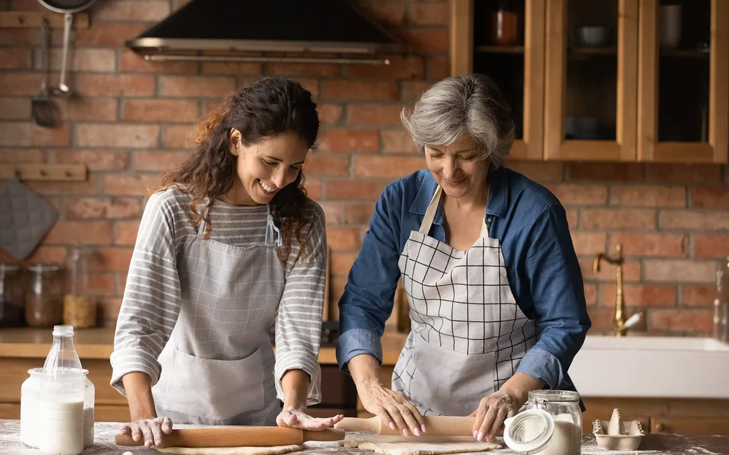 The Heart of Homemade Mother Cooking