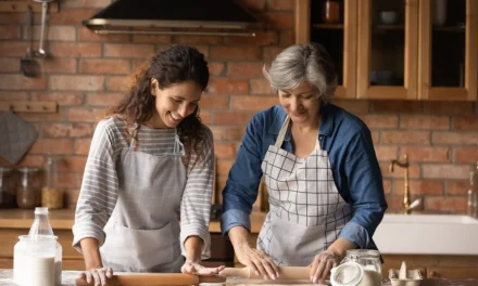 The Heart of Homemade Mother Cooking