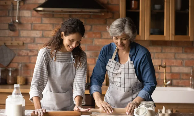 The Heart of Homemade Mother Cooking